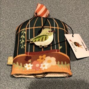 Birdhouse Keychain